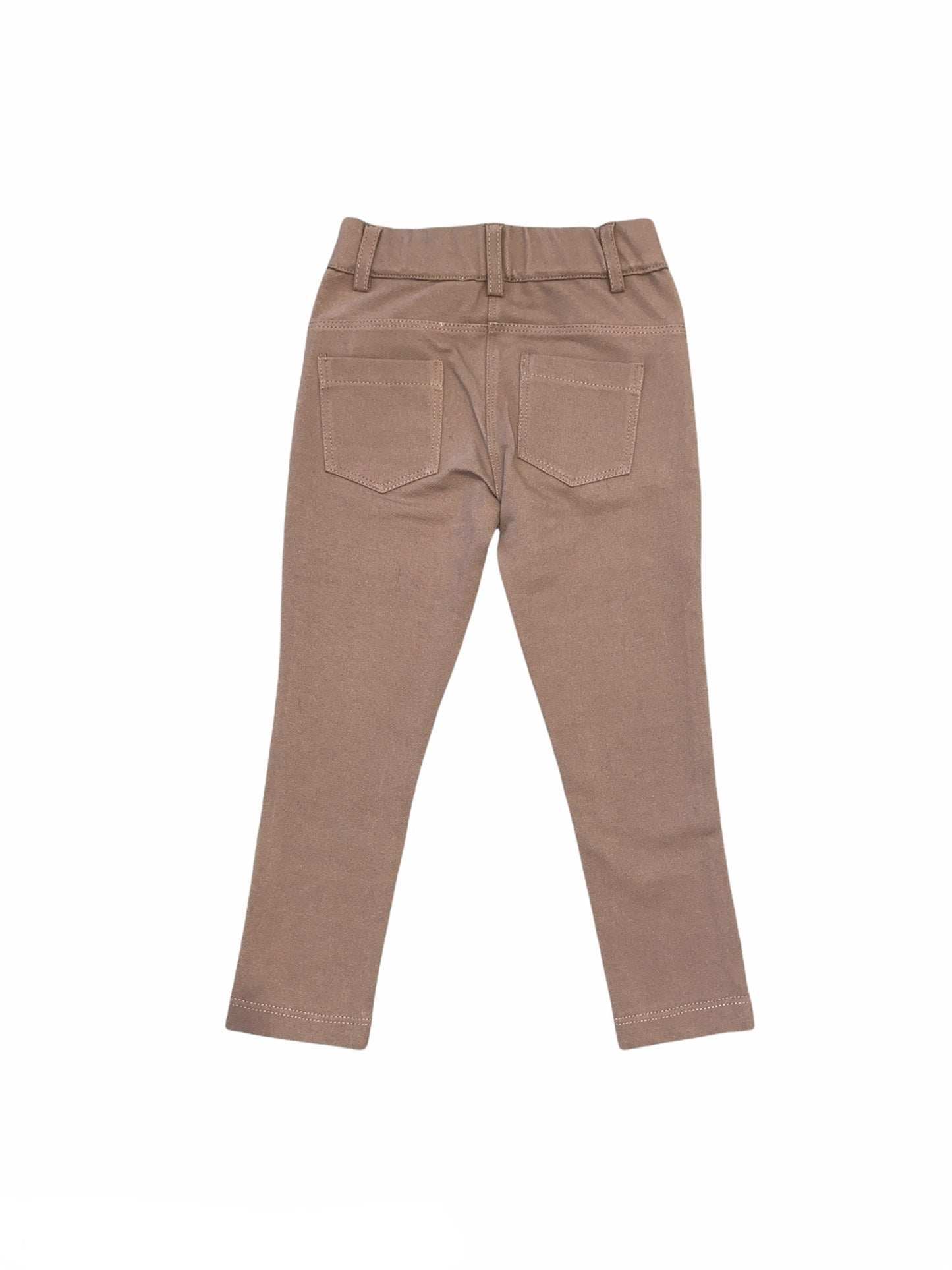 PANTALONE STRETTO JERSEY TORTORA