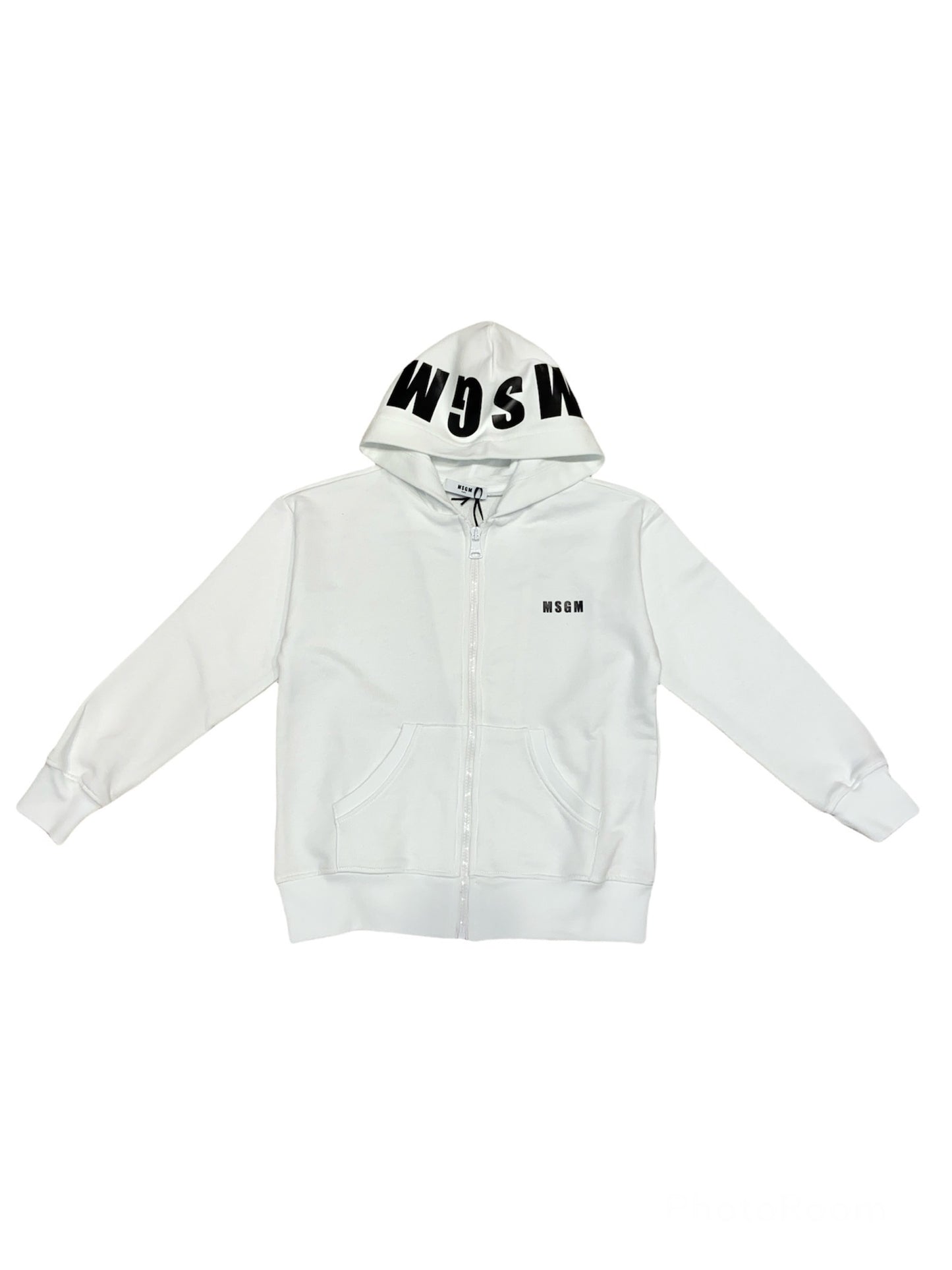 FELPA BIANCA MSGM