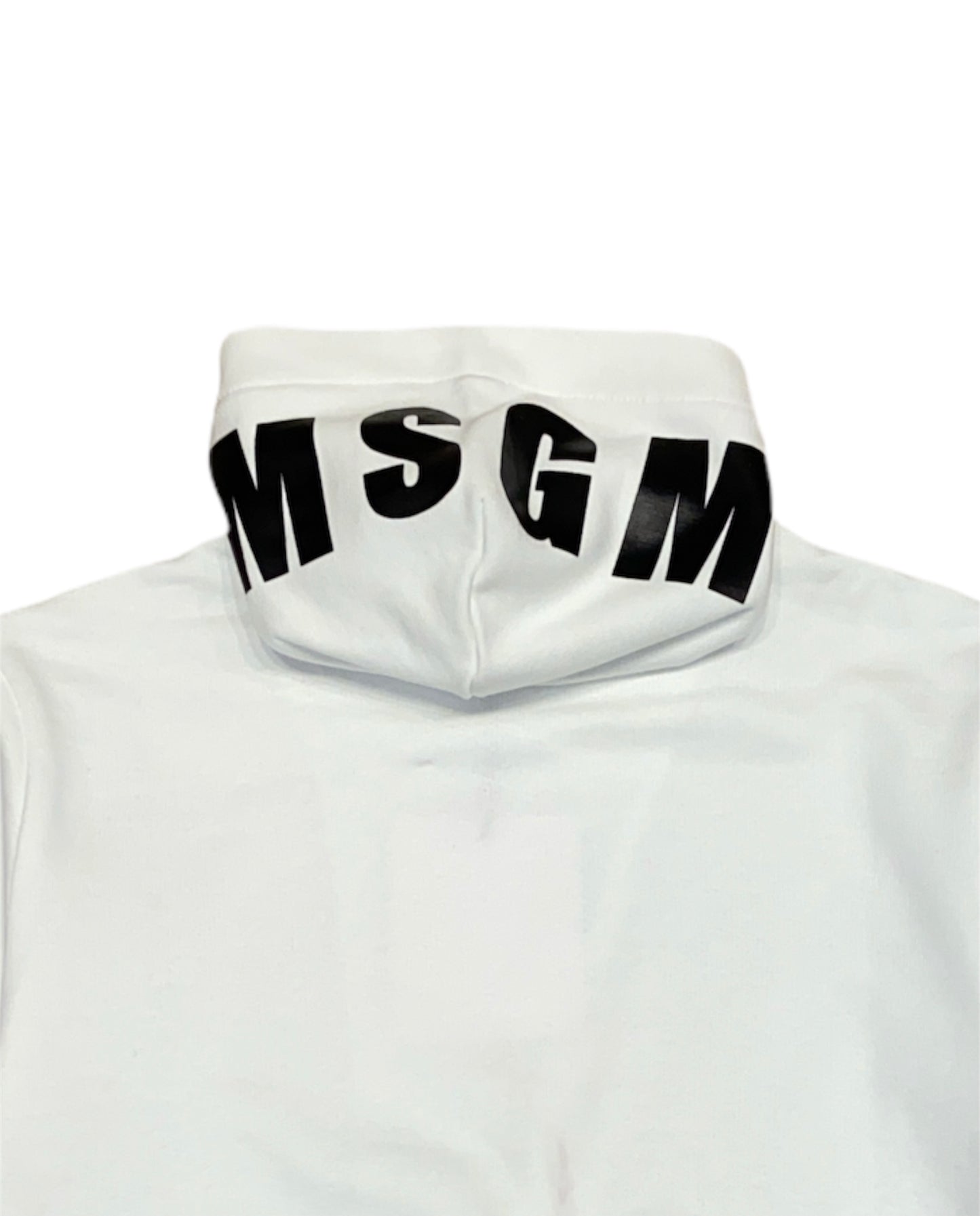 FELPA BIANCA MSGM