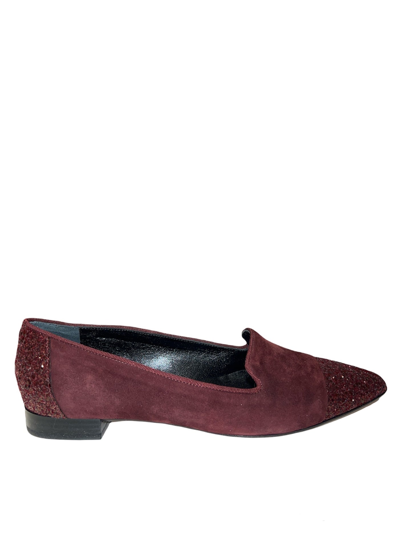 SCARPA CAMOSCIO TRAMONTO GLITTER