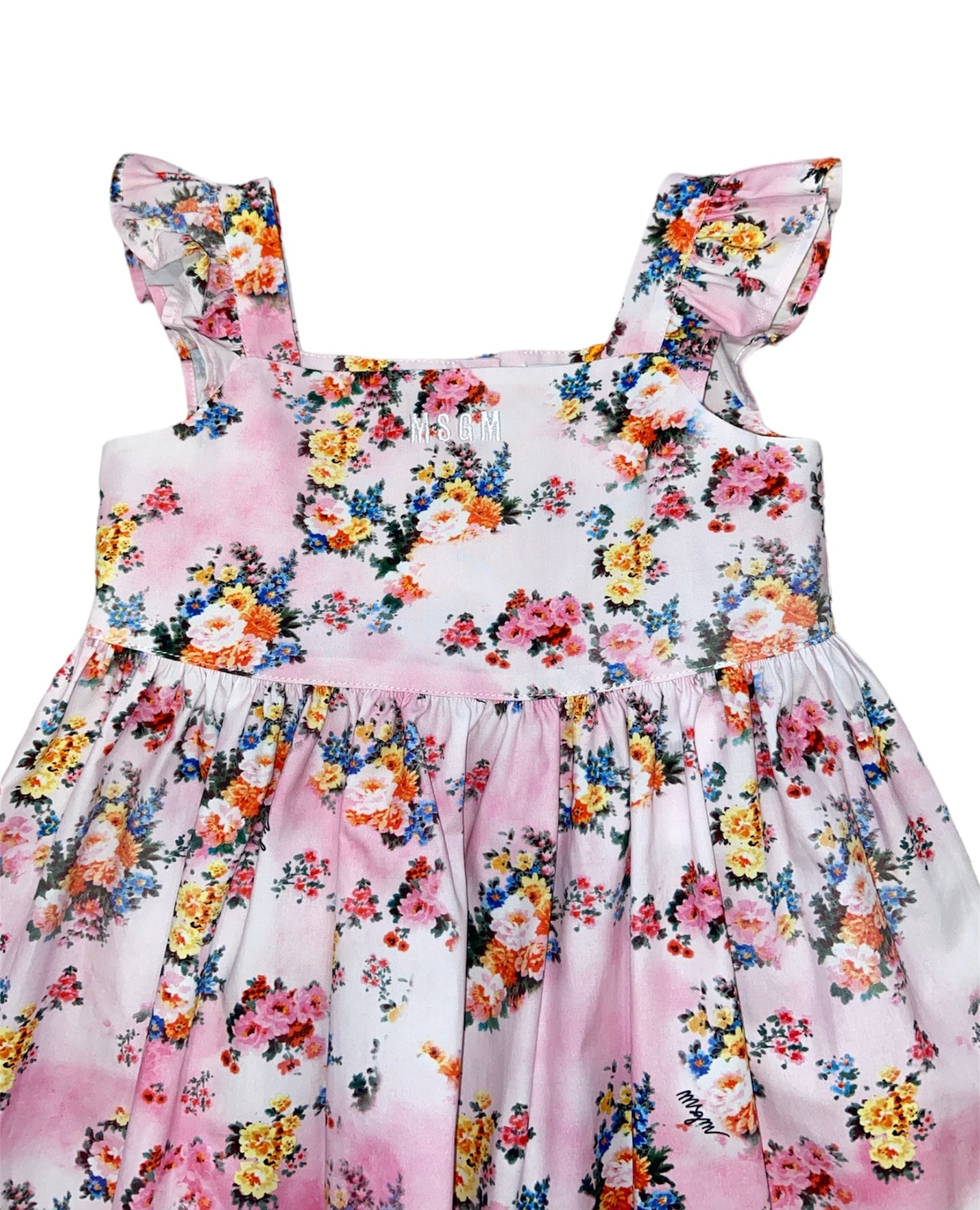 VESTITO FIORI MSGM