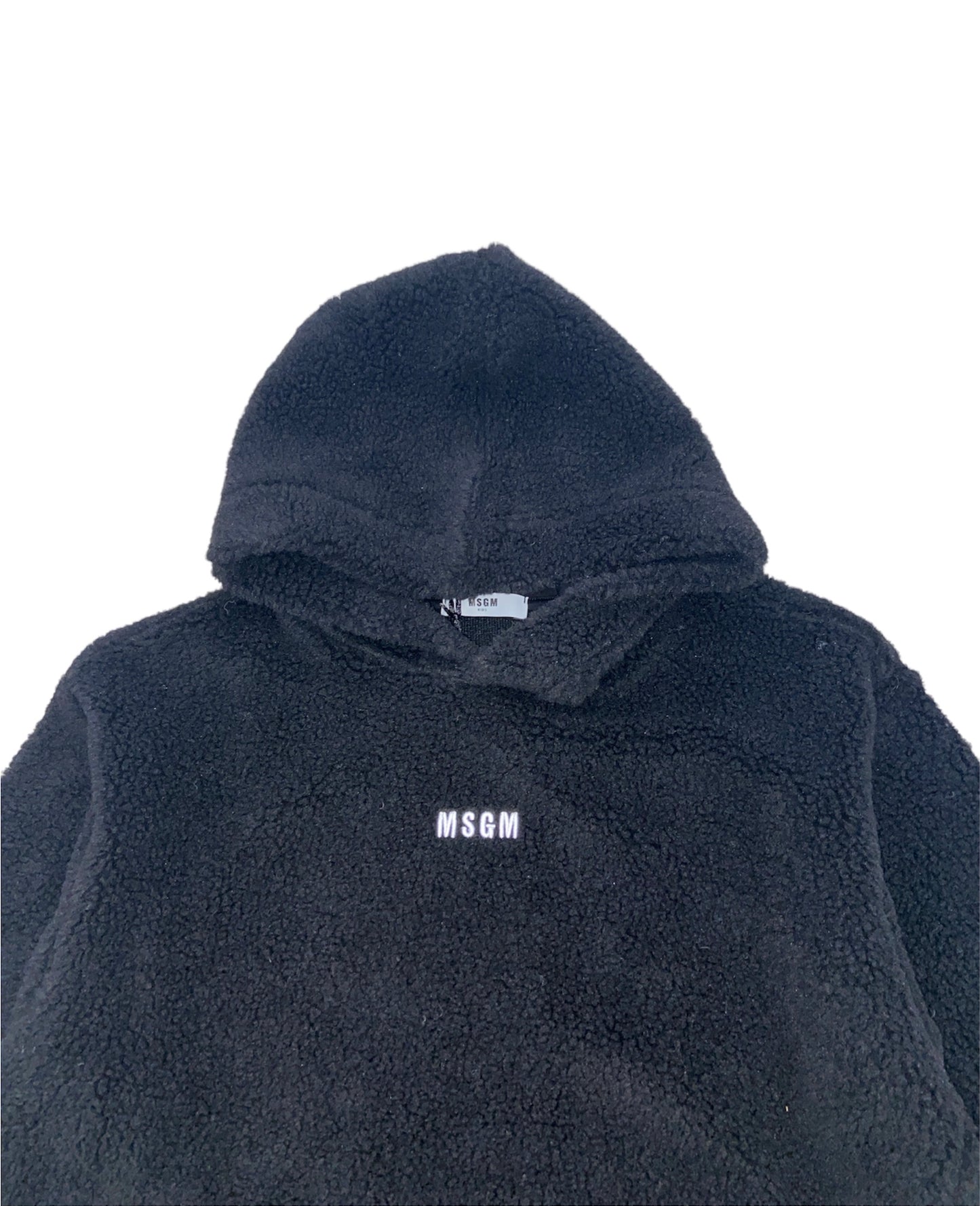 FELPA CAPPUCCIO TEDDY MSGM