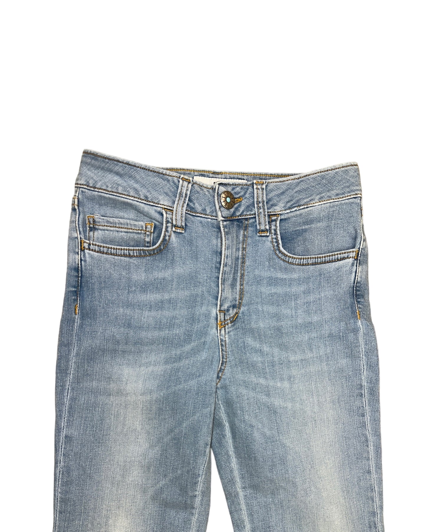 Jeans a Sigaretta Light Blue