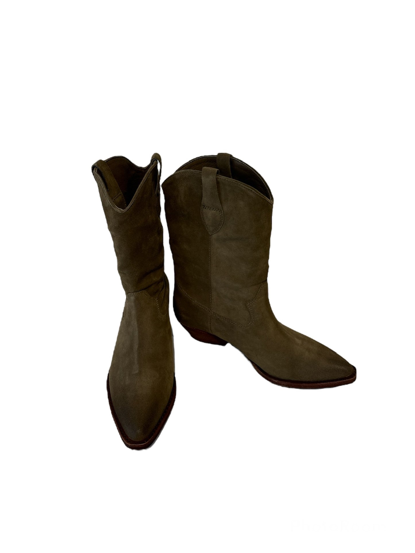 Stivali Ash in camoscio texano