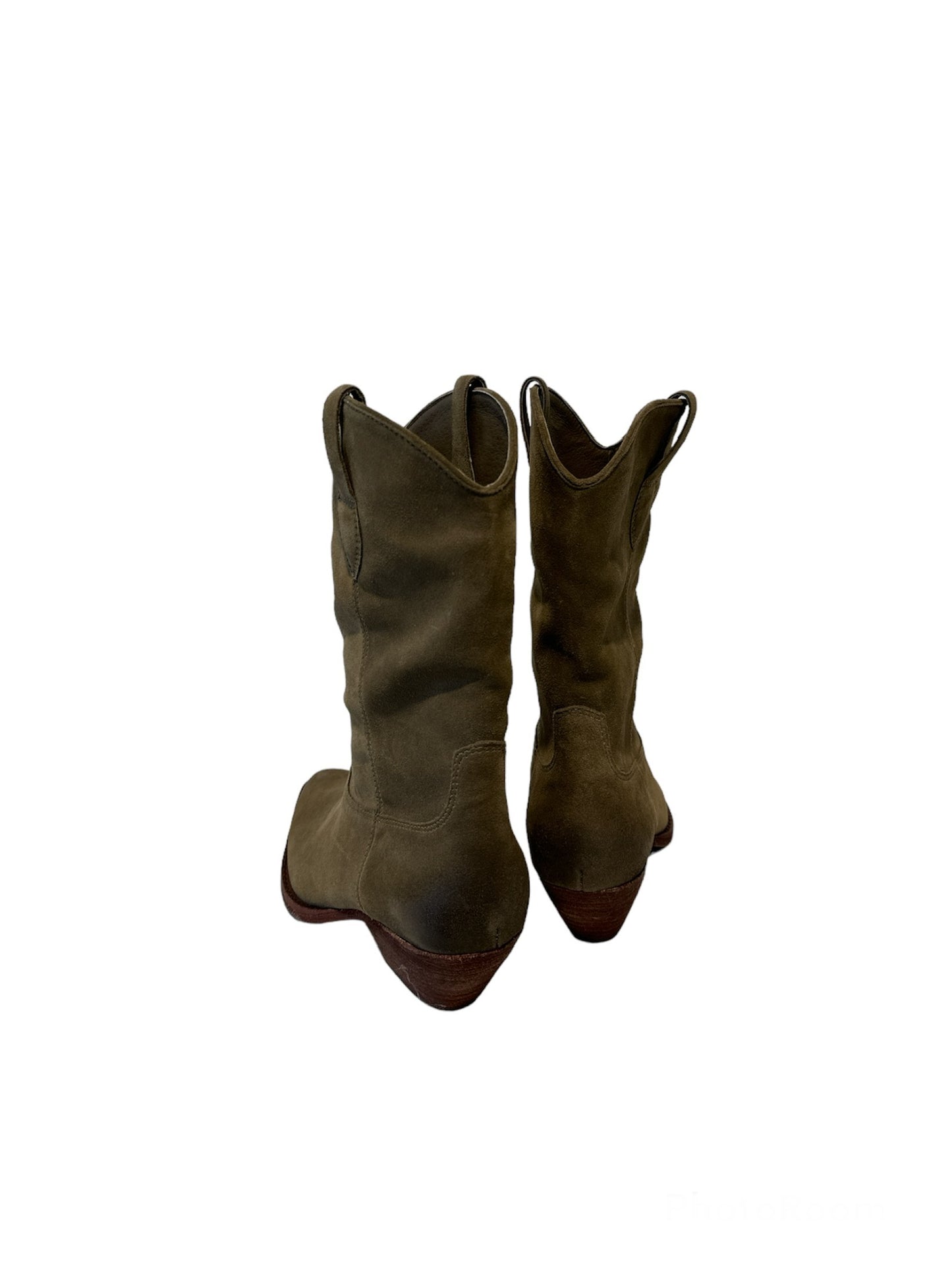 Stivali Ash in camoscio texano