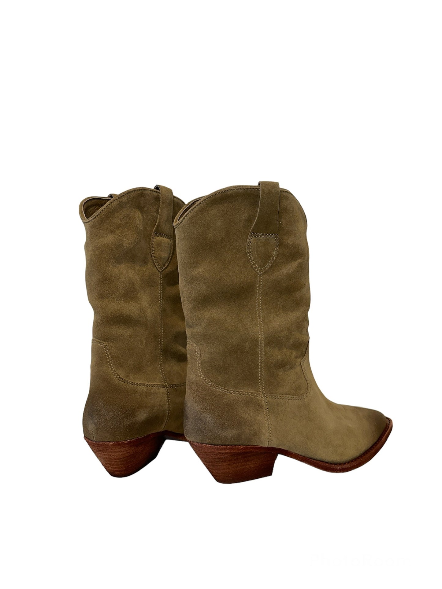 Stivali Ash in camoscio texano