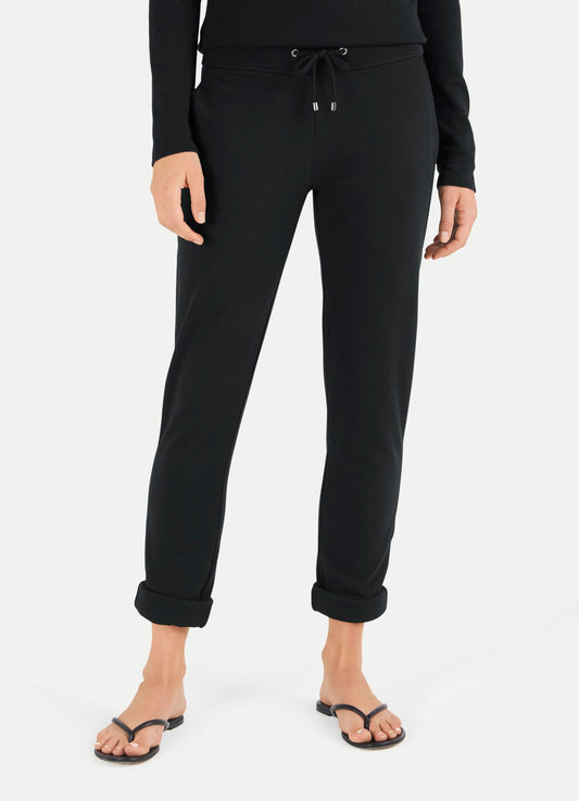 Pantaloni Juvia di tuta in nero